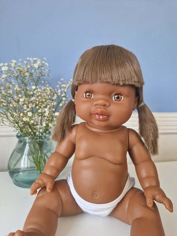 Minikane, Baby Doll Salome (Brown eyes) **Does NOT Come w Underwear**