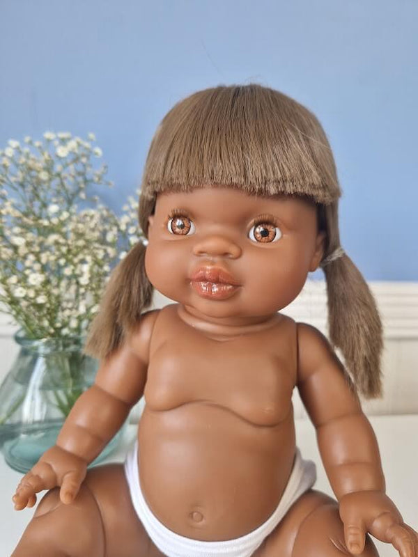 Minikane, Baby Doll Salome (Brown eyes) **Does NOT Come w Underwear**