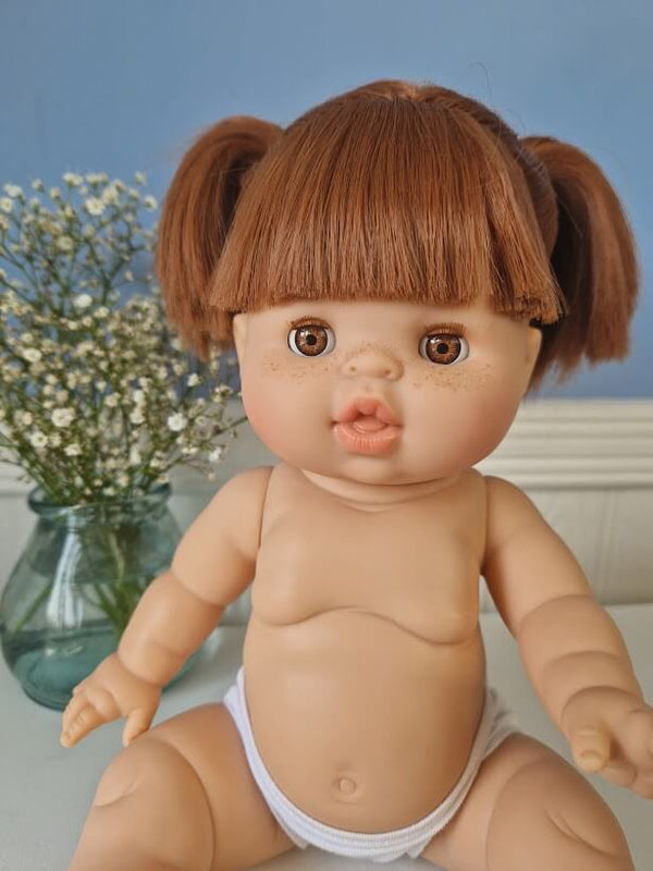Minikane, Sleepy Eyes Raphaëlle (Brown eyes) **Does NOT Come w Underwear**