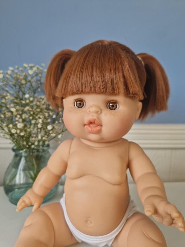 Minikane, Sleepy Eyes Raphaëlle (Brown eyes) **Does NOT Come w Underwear**
