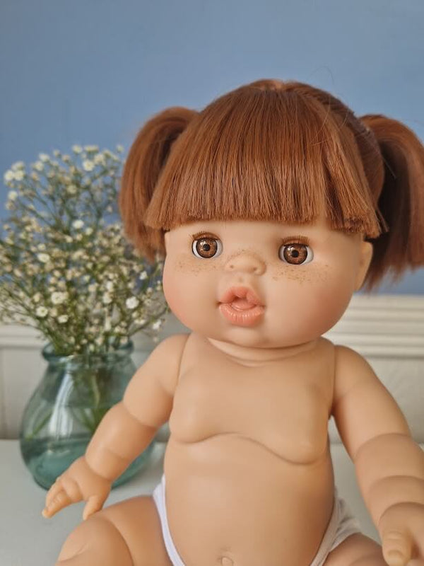Minikane, Sleepy Eyes Raphaëlle (Brown eyes) **Does NOT Come w Underwear**