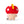 Load image into Gallery viewer, Noodoll, Mini Plush Toy -  Ricemogu - Red Mushroom

