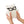 Load image into Gallery viewer, Noodoll, Plush Toy, Ricemono - White Cat with Glasses
