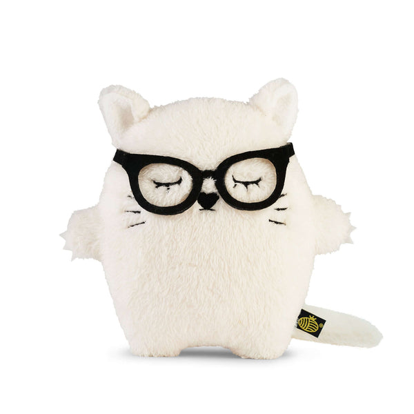 Noodoll, Plush Toy, Ricemono - White Cat with Glasses