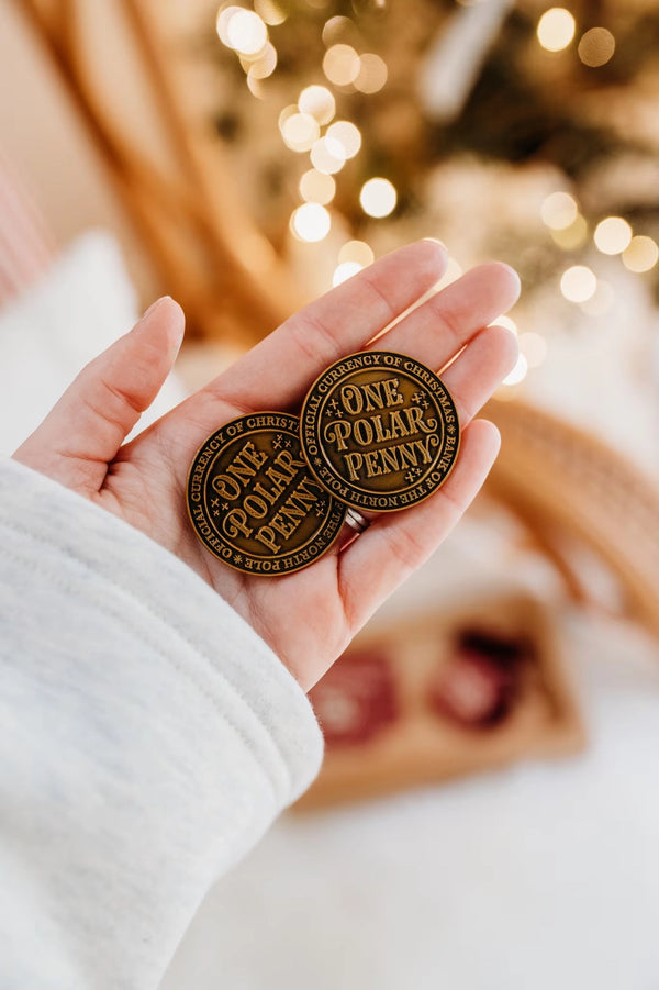 *PRE-ORDER* North Pole Polar Pennies Good Behaviour Coins Christmas Coin (DUE LATE SEPT)