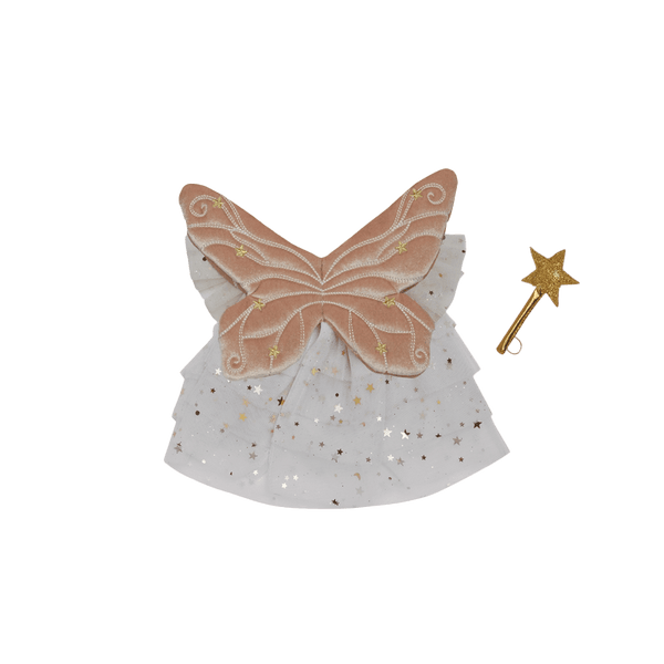 Olli Ella, Dinkum Dolls Fairy Outfit Set - Pearl