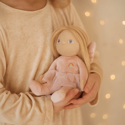 Olli Ella, Dinky Dinkum Doll - Fairy Fiona - Pink