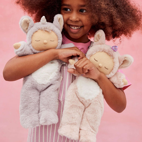 Olli Ella, Cozy Dinkum Unicorn  Sugarpie - Pink