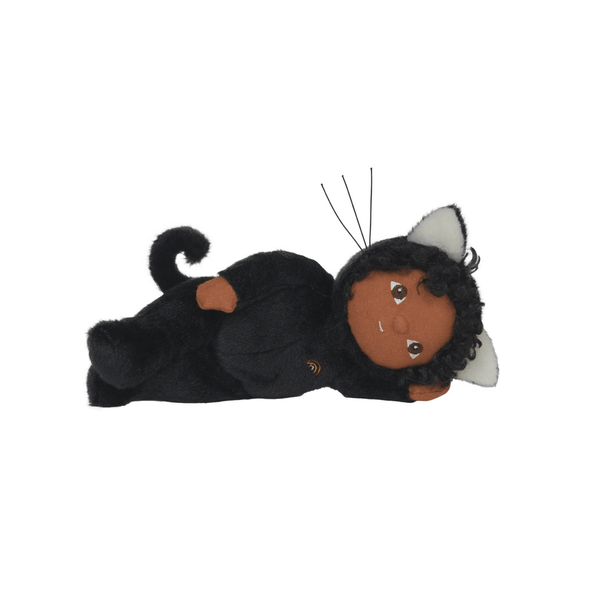 Olli Ella, Dinky Dinkum Doll - Carson Cat - Black