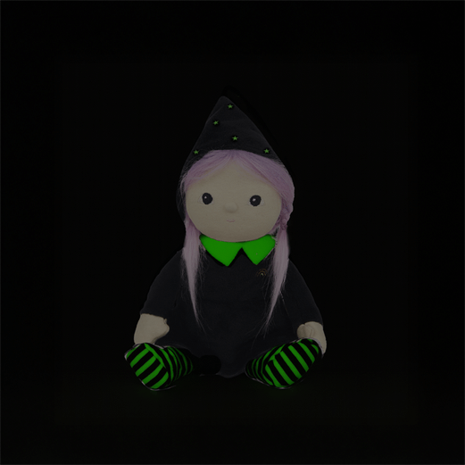 Olli Ella, Dinky Dinkum Doll - Willa Witch - Black
