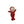 Olli Ella Dozy Dinkum Toadstool Moppet, a rosy red doll with mushroom-cap hood and soft cottony suit.