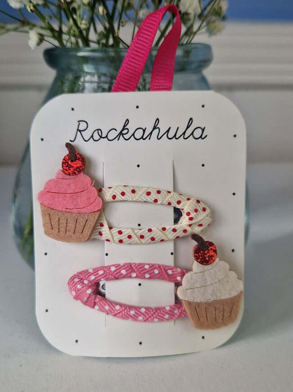 Rockahula, Cherry Cupcake Clips