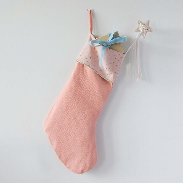 Rockahula, Starry Christmas Stocking Coral