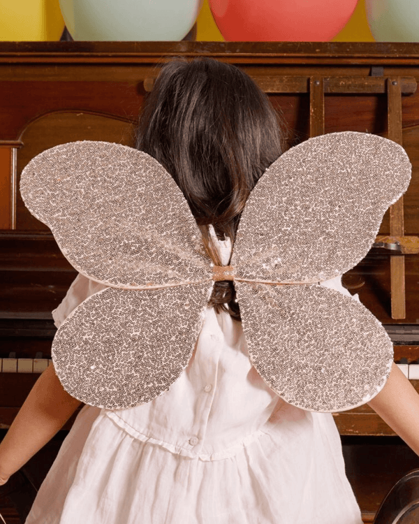 Rockahula Kids, Magical Sequin Gold Fairy Wings