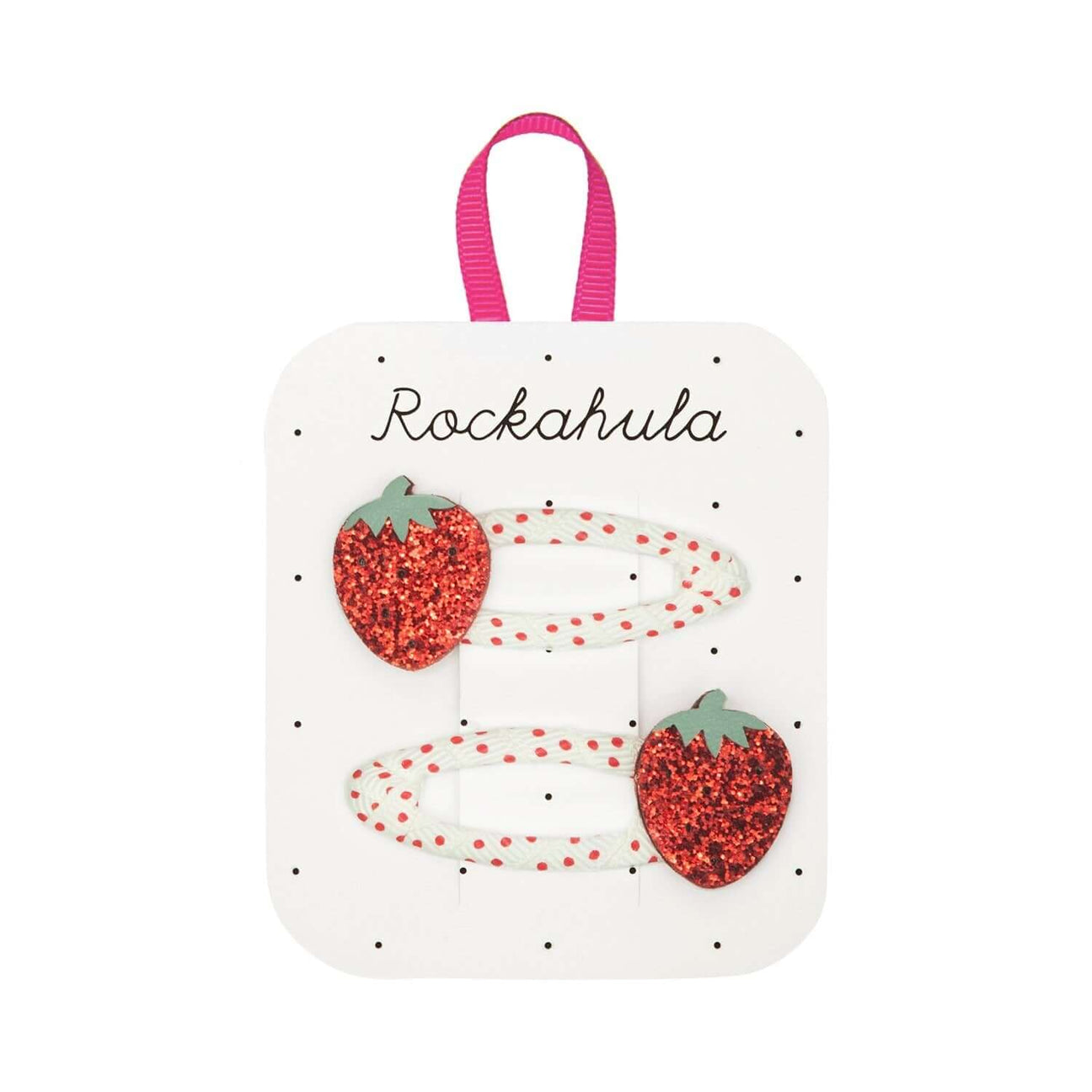 Rockahula Kids Früchte Ringe Set - 3 Verstellbare Spielzeugringe Mit Wassermelone, Ananas Und Pompon Für Kinderpartys
