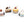 Colorful Speedy Monkey, Pull-Back Cake toys including cake designs with wheels and smiling faces.