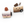 Speedy Monkey, Pull-Back Cake - Cute wooden pull-back cake toys with smiling faces, perfect for gifts and party fun!