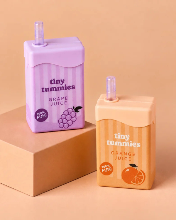 PRE-ORDER Tiny Harlow, Tiny Harlow Grape & Orange Juice Box Duo Pack  **DUE EARLY OCT**