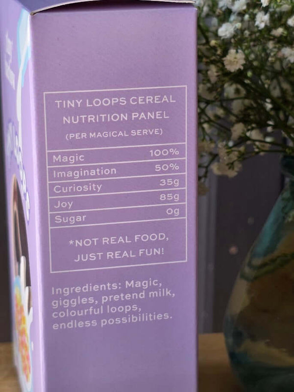 Tiny Harlow, Loops Cereal Bowl