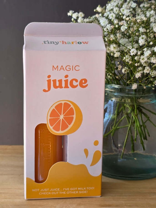 Tiny Harlow, Magic Milk and Juice Box
