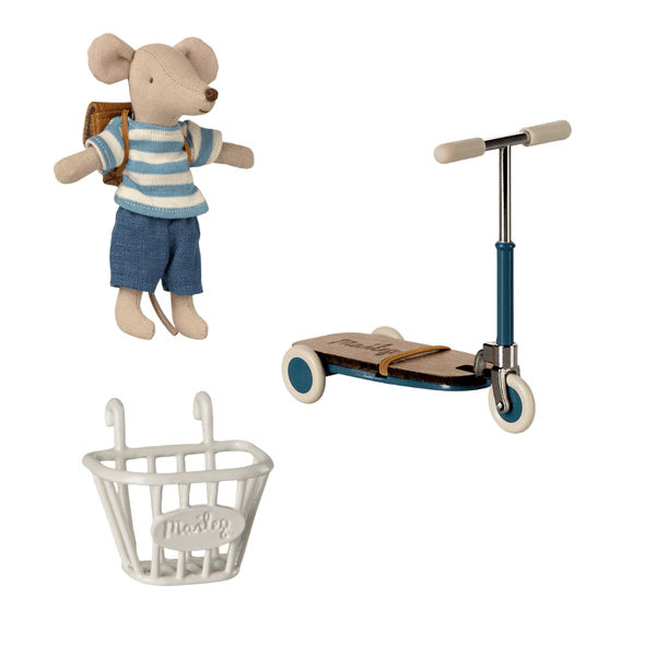 Maileg, Big Brother Mouse Scooter Starter Set
