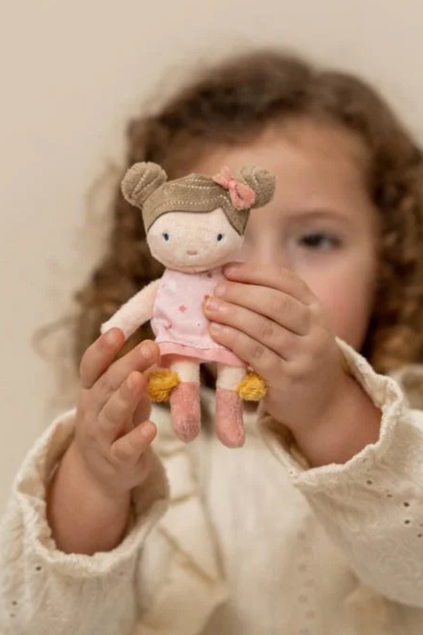Little Dutch, Cuddle Doll 10cm - Rosa