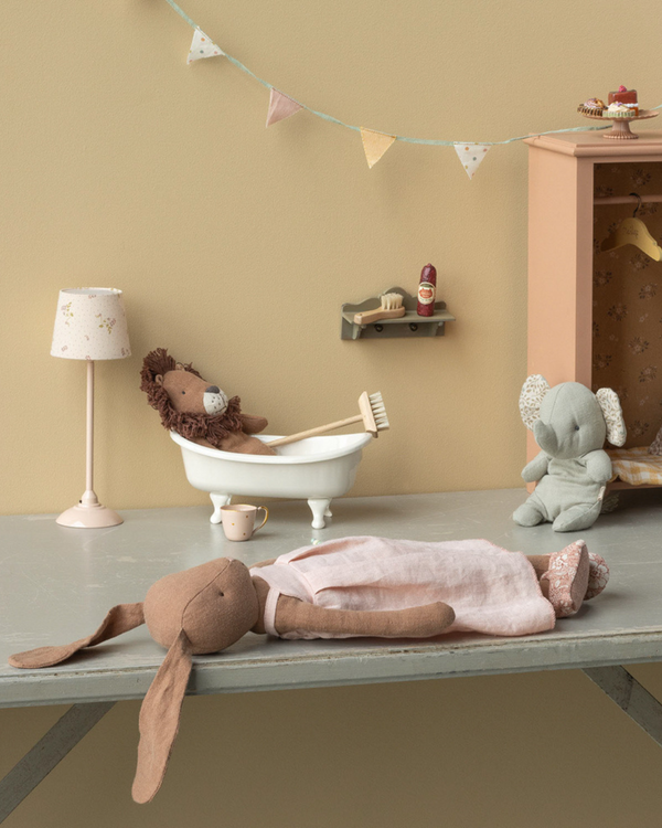 Maileg, Bunny, Size 3 - Chocolate Brown - Dress and Shoes