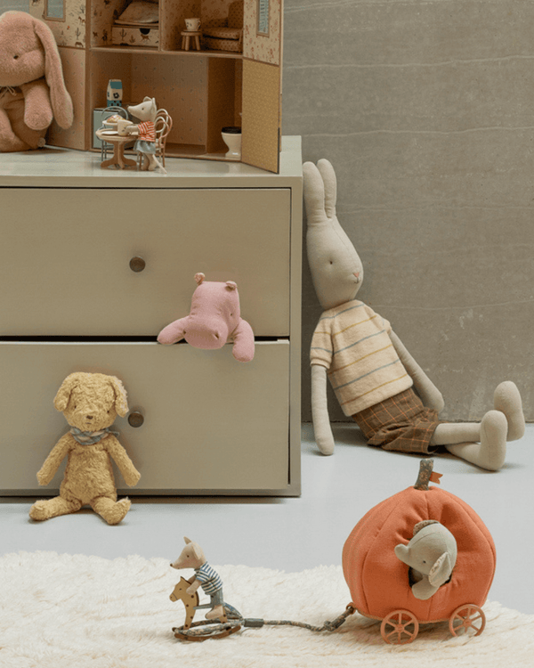 Maileg, Pumpkin Carriage, Mouse (2025)