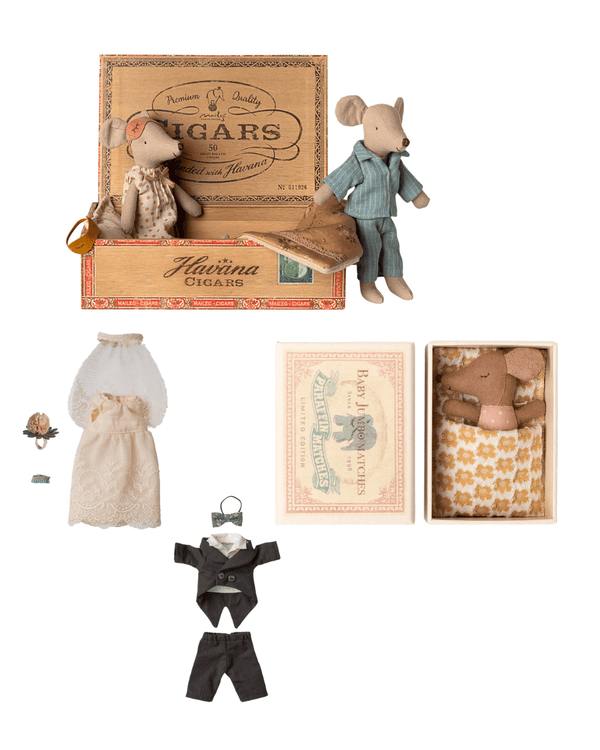 Maileg, Mum and Dad Starter Set