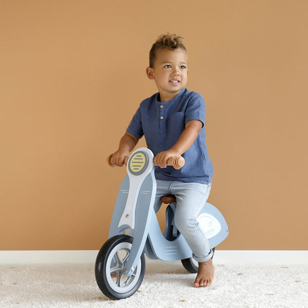 Little Dutch, Balance Scooter - Blue