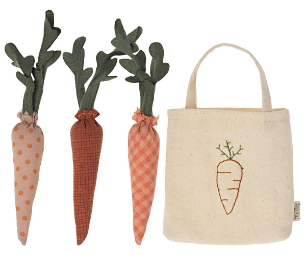 Maileg, Carrots in Shopping Bag