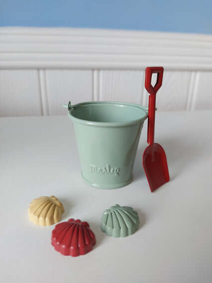 Maileg Beach Set Shovel Bucket Shells