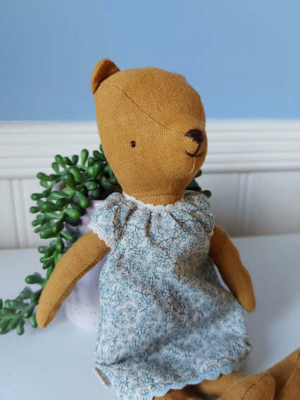 Maileg, Blue Night Dress For Teddy Mum