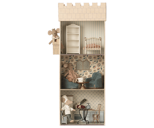 Maileg, Blue Chair Set for Mice  (2 pack)
