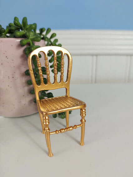 Maileg, Chair, Mouse - Gold