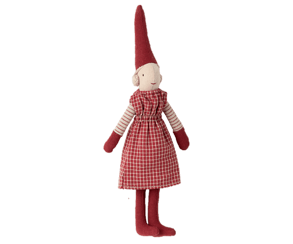 Maileg, Climbing Pixy - Girl in Red Dress