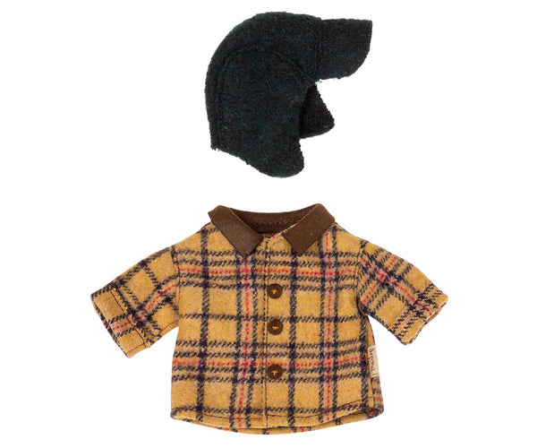 Maileg, Woodsman Jacket & Hat for Teddy Dad