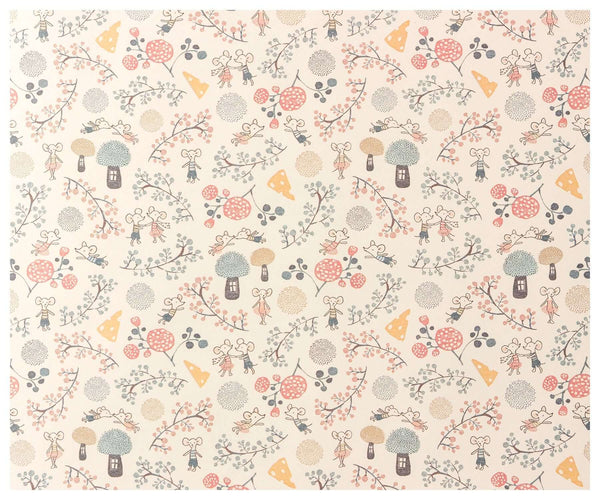 Maileg, Gift Wrap, Mice Party - 10 m