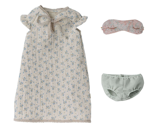 Maileg, Maxi Mouse Girl in Nightgown
