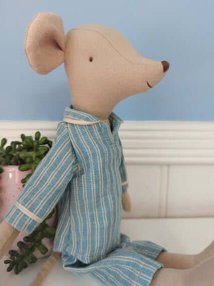 Maileg, Medium Mouse Boy in Pyjamas