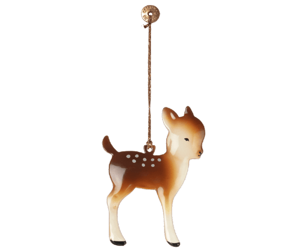 Maileg, Metal Tree Ornament, Bambi (Small)
