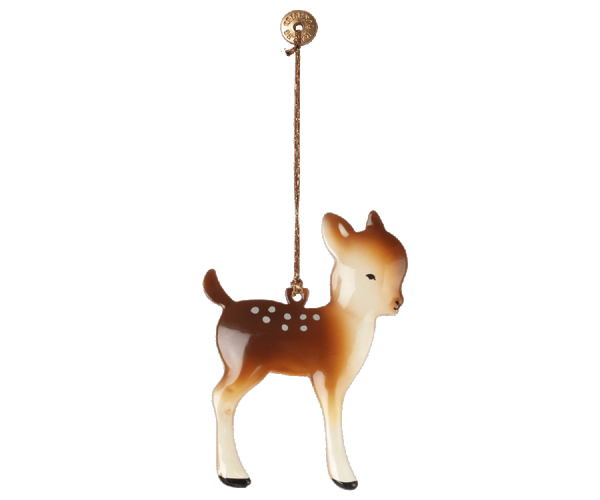Maileg, Metal Tree Ornament, Bambi (Small)