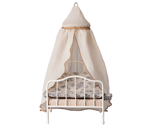 Maileg, Miniature Bed Canopy - Cream