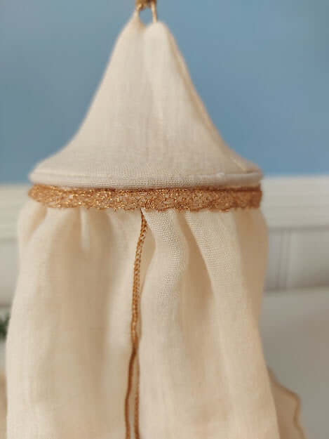 Maileg, Miniature Bed Canopy - Cream