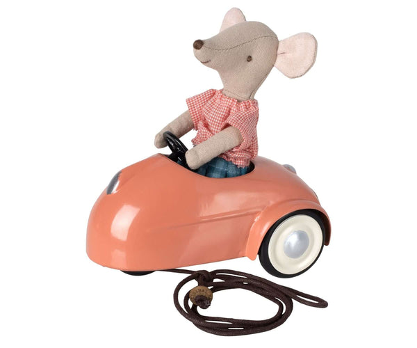 Maileg, Mouse Car - Coral