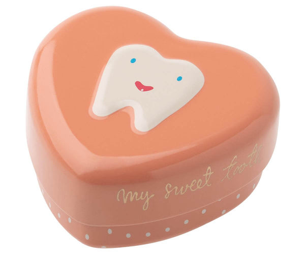 Maileg, My Heart Tooth Box (Coral)