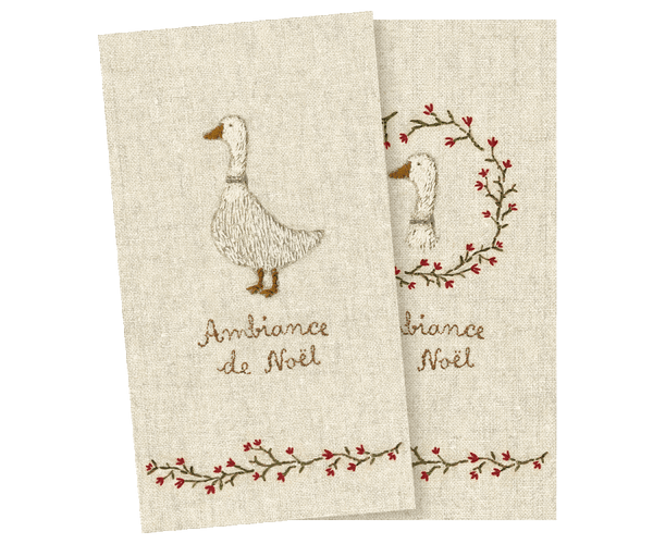 Maileg, Napkin, Ambiance de Noël - Large