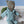 Maileg, Pyjamas for Teddy Dad (Blue)