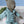Maileg, Pyjamas for Teddy Dad (Blue)