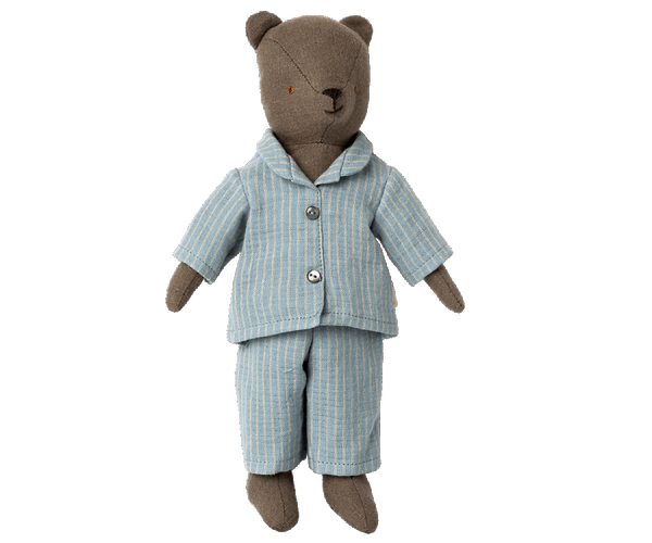 Maileg, Pyjamas for Teddy Dad (Blue)